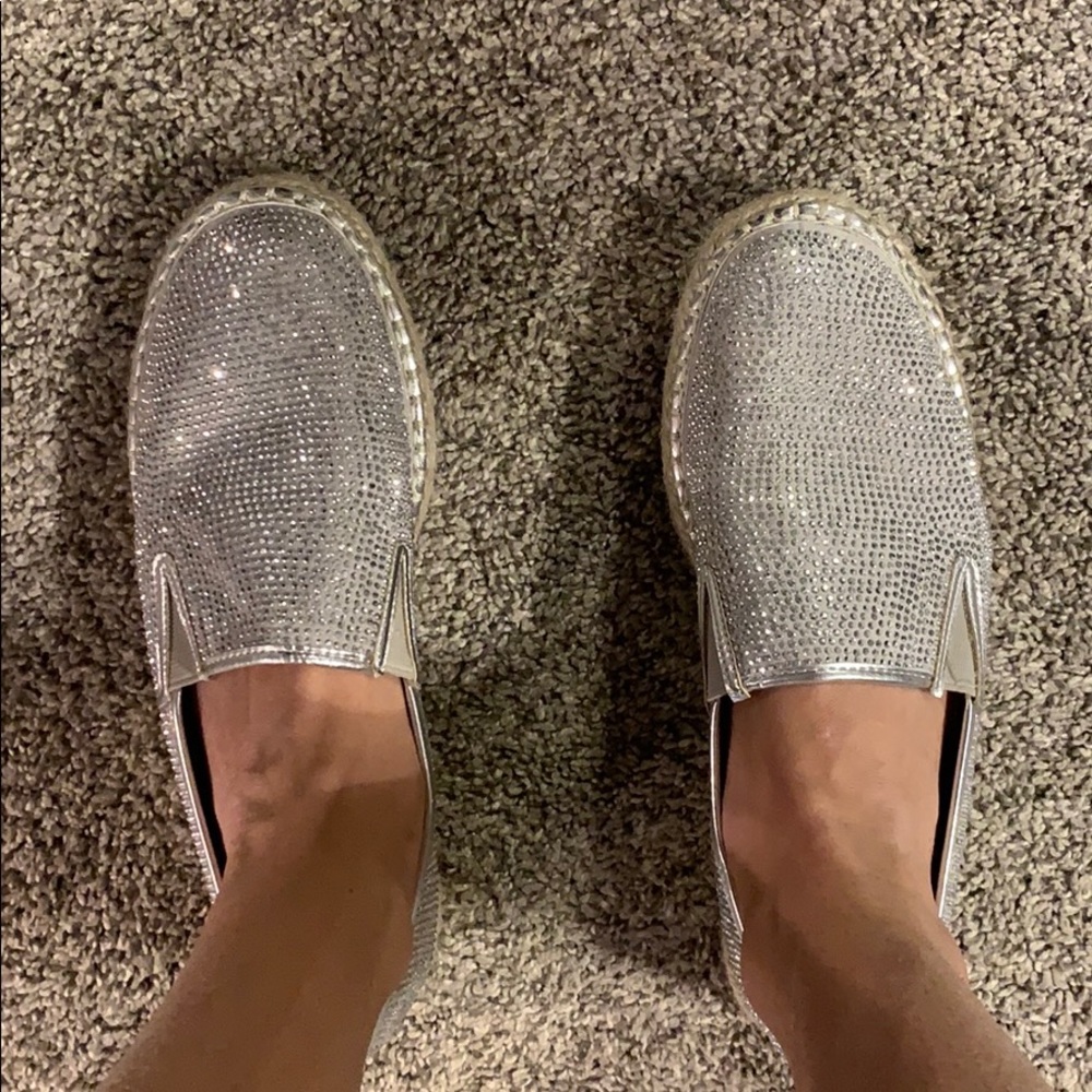 Never worn Kaari Blue espadrilles